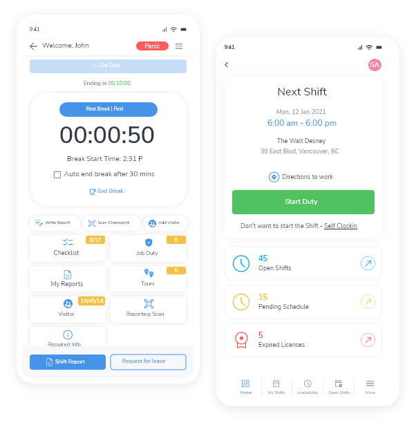 Self-Clock-In Restrictions